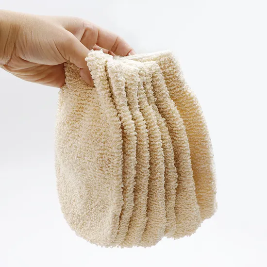 Natural Plant Fiber Bath Mitten for Your Different Exfoliating Needs 