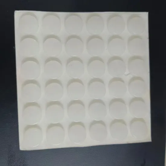 0.5mm Silicone Rubber Foot for Electronics/Silicone Sticky Pad Supplier 