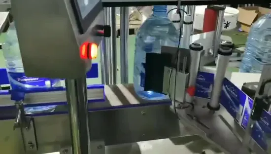 Bottle Front Back Adhesive Label Applicator 