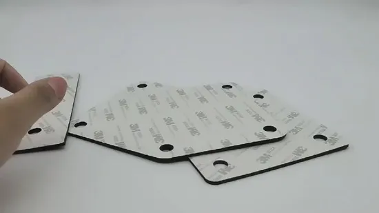 OEM/ODM Free Sample Customized Round Custom Self Adhesive Sticky Silicone Rubber Sheet Bumper Feet Dots Protecting Pad 