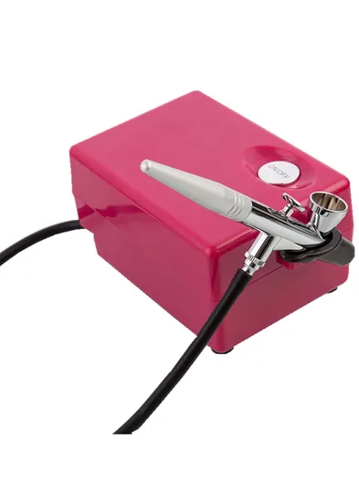 New Square Personal Beauty Tool Airbrush Compressor Set with 25psi 